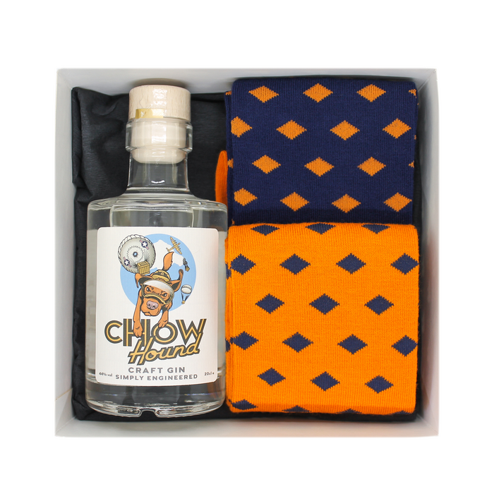 CHOW HOUND GIN & Socken - Geschenkset