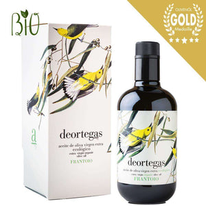 Testsieger Bio Olivenöl DeOrtegas Frantoio Bio 500 ml inkl. Geschenkverpackung